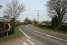 A530 near Broomhall Green
