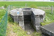 Tobruk uit 1942, type Regelbau 201, op Fort Rammekens