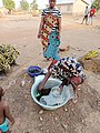 A locally made food (Wasawasa) in Northern Ghana 02