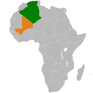 <span class="mw-page-title-main">Algeria–Mali relations</span> Bilateral relations