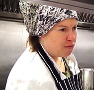 English chef Allegra McEvedy