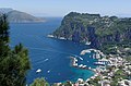 Deutsch: Anacapri, Villa San Michele, Blick nach Marina Grande English: Anacapri, Villa San Michele, view to Marina Grande