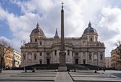 Santa Maria Maggiore, the first Marian church in Rome, originally built between 430 and 440 Apse of Santa Maria Maggiore.jpg