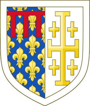 Arms of Charles de Calabre.svg