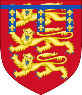 Arms of Edmund Crouchback, Earl of Leicester and Lancaster.svg