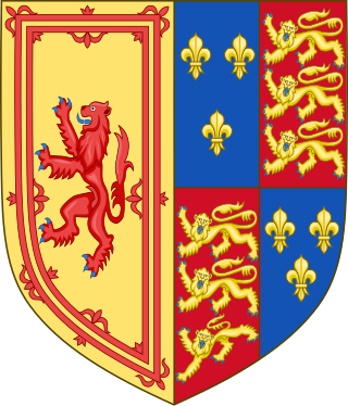 Description de l'image Arms of Margaret Tudor, Queen of Scots.svg.