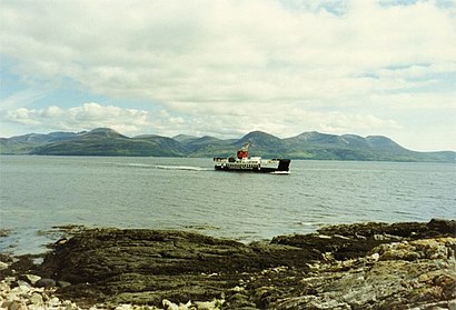 How to get to Claonaig with public transport- About the place