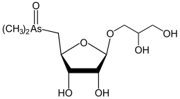 Arsenosugar glycerol.svg