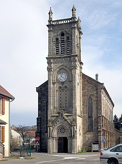 Kostel v Auxelles-Bas