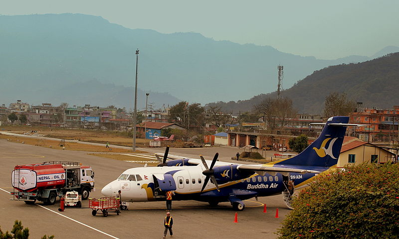 File:BUDDHA AIR ATR 42 9N-AIM AT POKHARA AIRPORT NEPAL FEB 2013 (8518686854).jpg