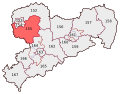 Deutsch: Wahlkreis 155: Leipzig-Land