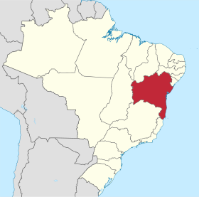 Localização de Bahia
