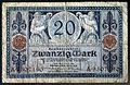 Reichsbanknote 20 Mark (04.11.1915)