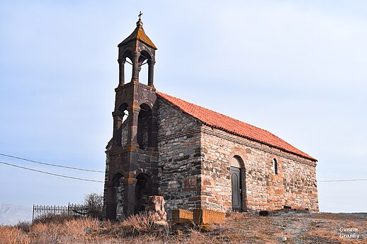Barnabiantkari Church - a medieval church in the Kaspi Municipality in Georgia's region of Shida Kartli, Photographer: Guram Kharshiladze