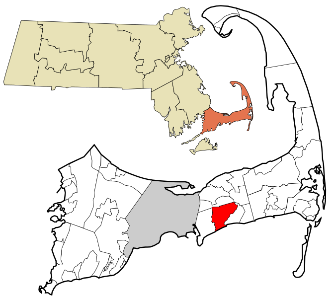 File:Barnstable County Massachusetts incorporated and unincorporated areas South Yarmouth highlighted.svg