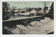 Beaver Brook paper mill dam