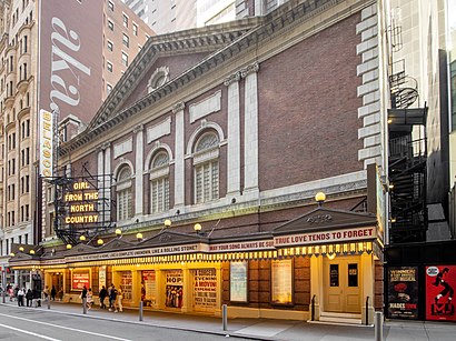 Cómo llegar a Belasco Theatre en transporte público - Sobre el lugar