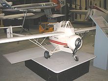 A model of the Airtruck at MOTAT. Bennet Airtruck model MoTaT.JPG