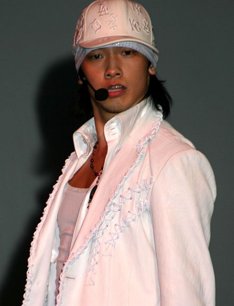 Rain during a performance in 2005.
