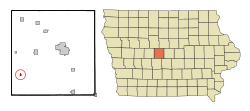 Location of Berkley, Iowa