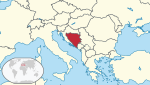 Bosnia and Herzegovina in its region.svg