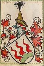 Wappen des erloschenen Geschlechts von Prenberg