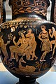 Brooklyn-Budapest Painter - LCS I BB 47 - Dionysos with satyrs and maenads - thiasos - London BM 1867-0508-1331 - 09