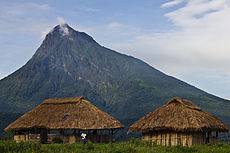 A Virunga Nemzeti Park egy része