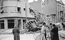 Bomb-damaged buildings in Belgrade in April 1941 Bundesarchiv Bild 141-1005, Belgrad, Zerstorungen.jpg