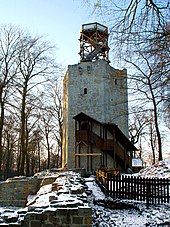 Bergfried der Burg Lichtenberg