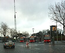 Busstation te Bergen op Zoom