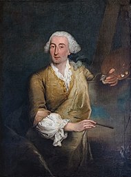 Ка 'Реццонико - Ритратто ди Франческо Гварди 1764 - Пьетро Лонги.jpg