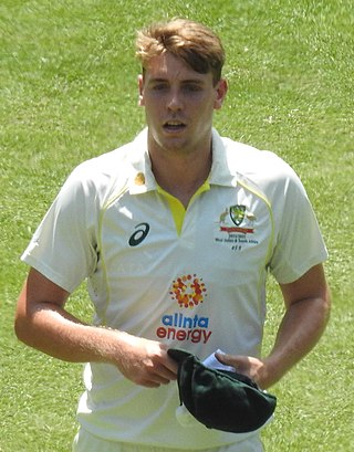 <span class="mw-page-title-main">Cameron Green</span> Australian cricketer (born 2000)