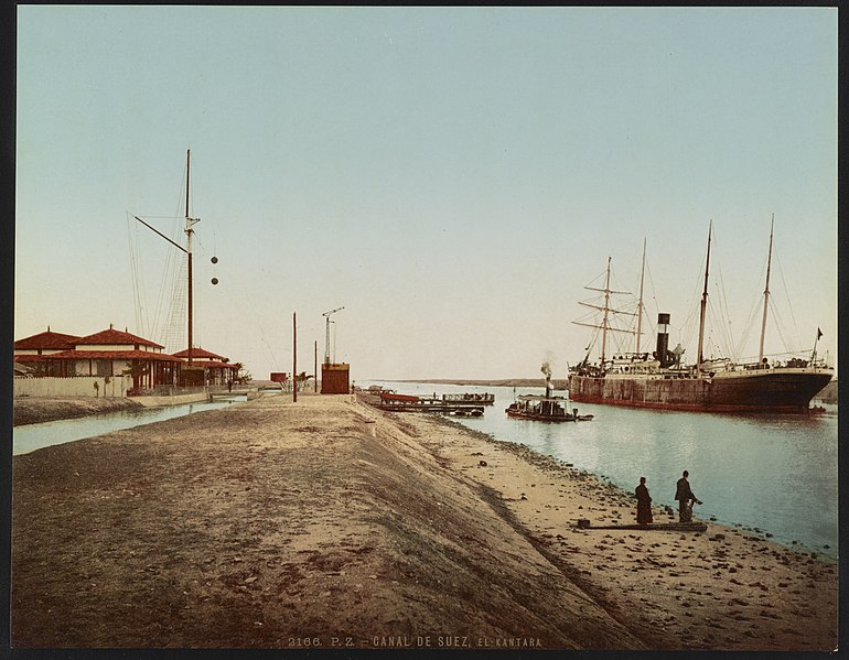 File:Canal de Suez, el-Kantara LCCN2017656987.jpg