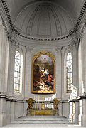 Restitution 3D de l'intérieur de la chapelle de Meudon. Franck Devedjian & Hervé Grégoire, 2014.