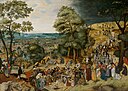 Christ Carrying the Cross by Pieter Brueghel (II) Bonnefantenmuseum 4042.jpg