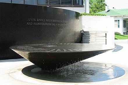 The Civil Rights Memorial in Montgomery