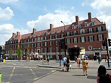 Hospital building after renovation, including new pavilion. Clapham Common South Side (8715430094).jpg