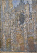 Rouen Cathedral, The Façade in Sunlight 1894 Clark Art Institute Williamstown, USA
