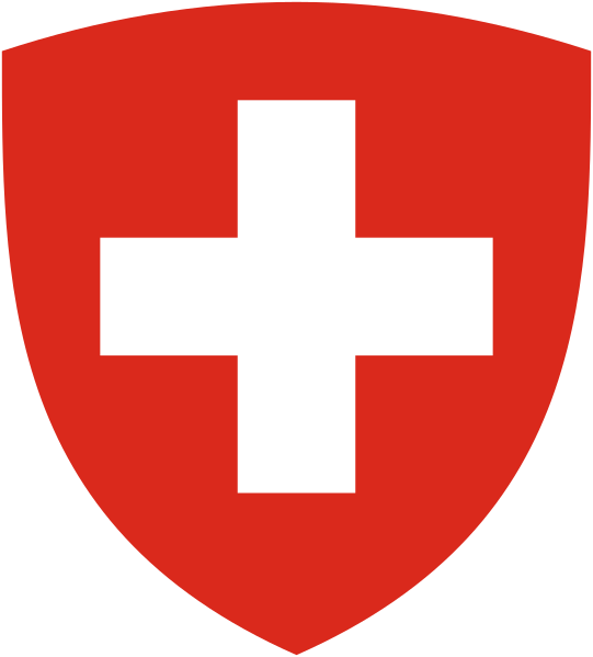 चित्र:Coat of Arms of Switzerland (Pantone).svg