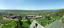 Cornell West Campus as seen from McGraw Tower in May 2013 Cornell West Campus from McGraw Tower.jpg