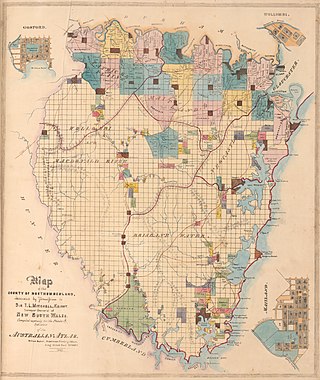 <span class="mw-page-title-main">Electoral district of County of Northumberland</span> Former legislative council electoral district of New South Wales, Australia