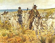 Giovanni Fattori - Bestiame al pascolo, 1893