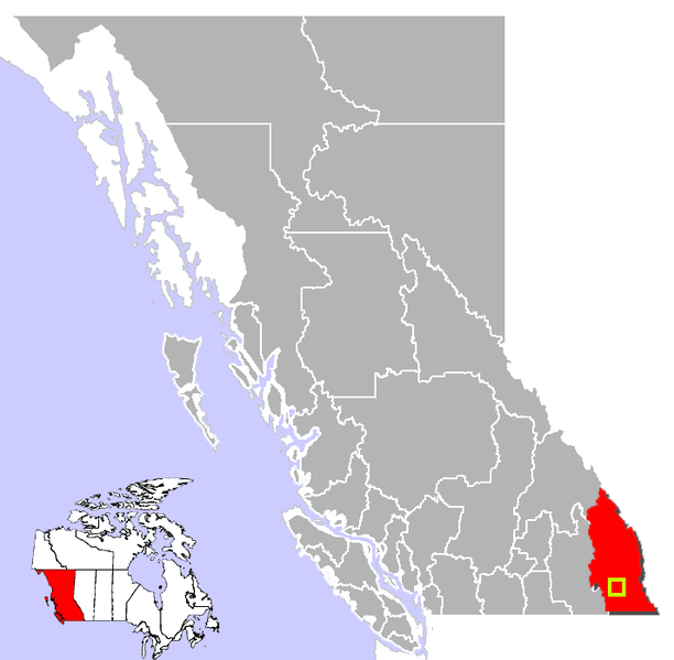 File:Cranbrook, British Columbia Location.png