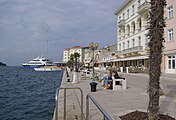 Deutsch: Kroatien, Poreč, Obala maršala Tita English: Croatia, Poreč, Obala maršala Tita