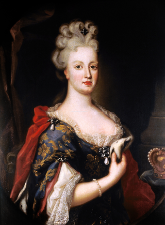 Portrait of Maria Anna of Austria, Queen of Portugal