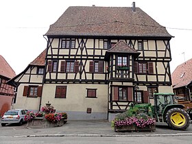 Illustrativt billede af artiklen Hus på 55, rue du Maréchal-Foch i Dambach-la-Ville