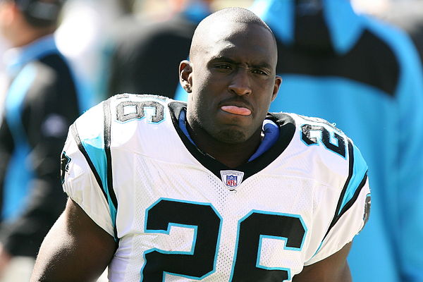 Foster in 2006 with the Carolina Panthers