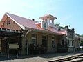 Der Bahnhof Eureka Springs, von 1913.