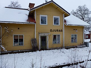 Djurås station 2012